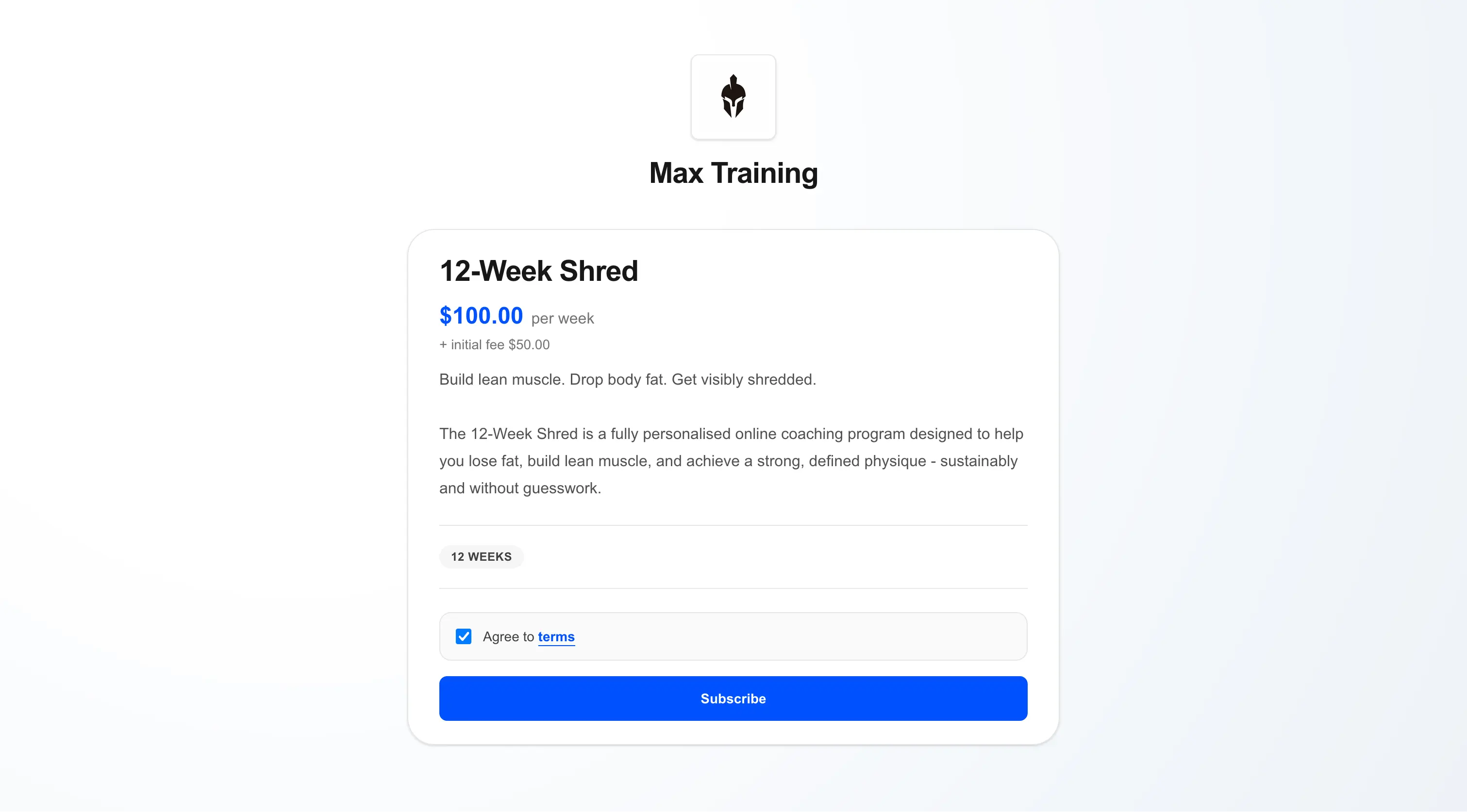 Trainrr sales workflow