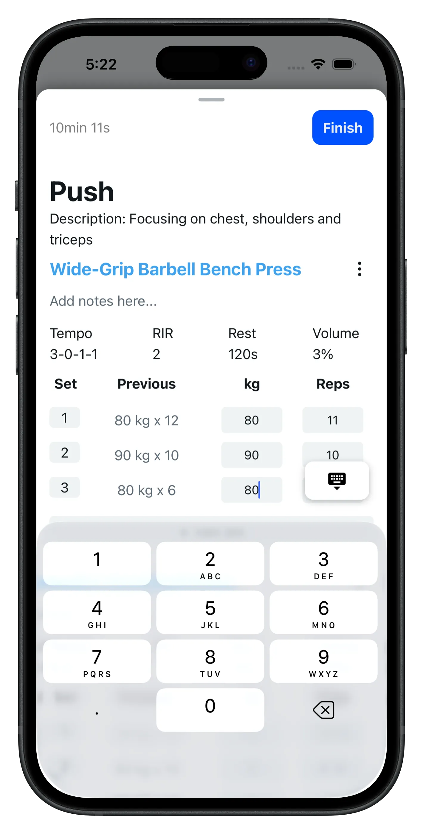 Track every workout. Measure real progress. preview 2