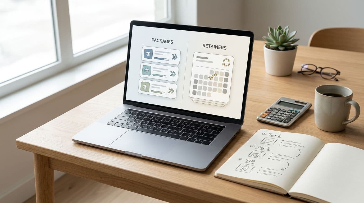 Packages vs Monthly Retainers: How to Price Your Online Coaching Offer