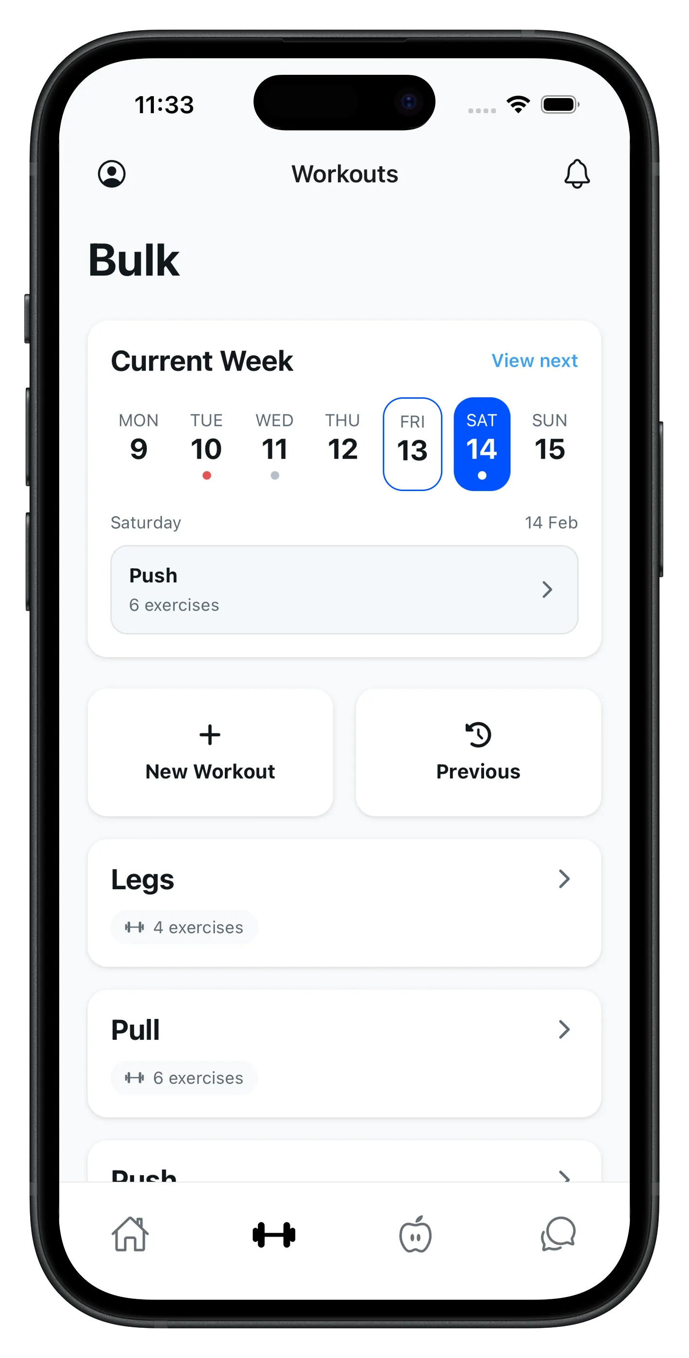 Track every workout. Measure real progress. preview 1